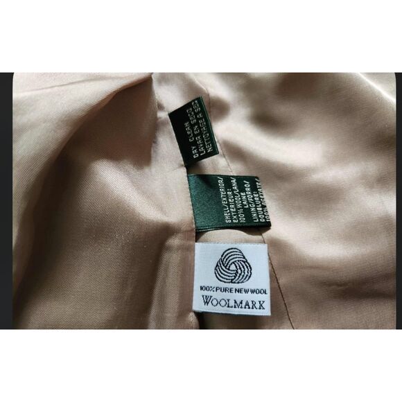 Lauren Ralph Lauren Womens Blazer Wool 4 Academia Preppy Old Money Plaid - Picture 8 of 8